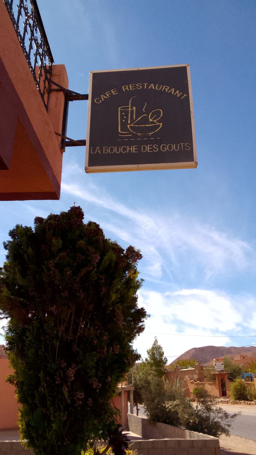 Enseigne du restaurant