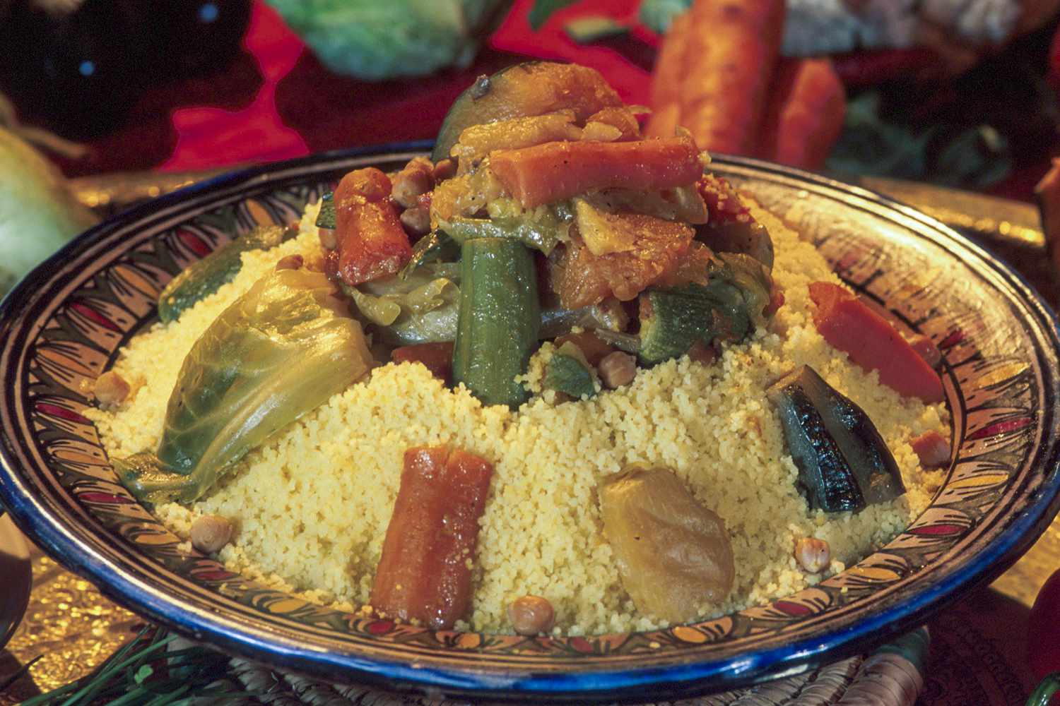 Couscous royal aux legumes